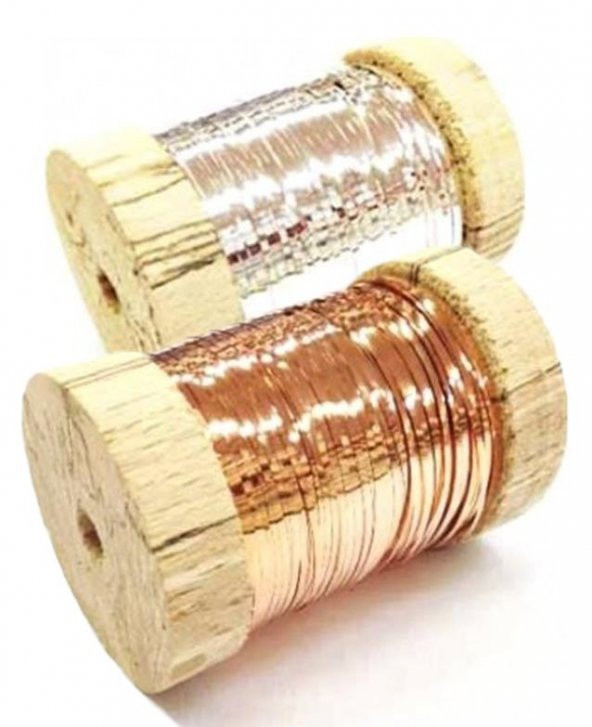 Taç 200gr Tel Kırma Teli 14 Sarım 440m Bakır Gümüş Tel Sarma Teli