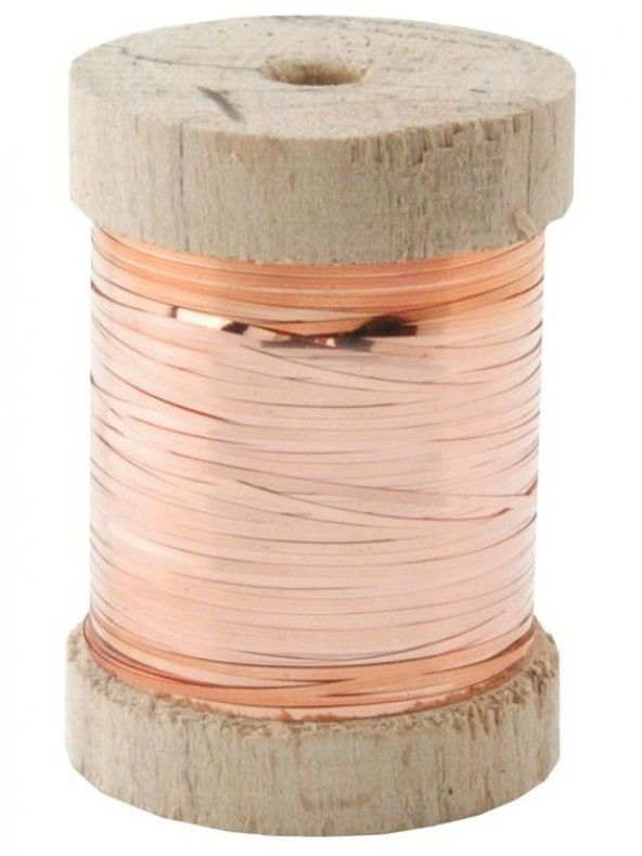 Taç 200gr Tel Kırma Teli 14 Sarım 440m Bakır Gümüş Tel Sarma Teli - Resim 2
