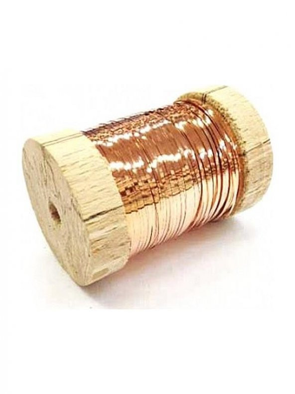 Taç 200gr Tel Kırma Teli 14 Sarım 440m Bakır Gümüş Tel Sarma Teli - Resim 4