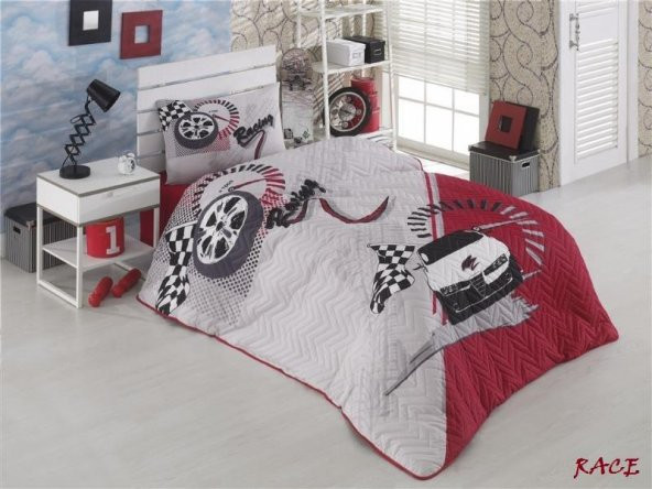 Kristal Ranforce 4 Dört Mevsim Kapitoneli Nevresim Takımı Tek Kişilik Erkek - 3