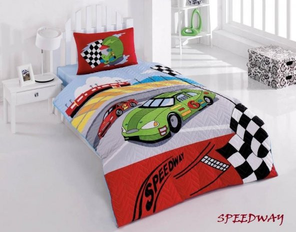 Kristal Ranforce 4 Dört Mevsim Kapitoneli Nevresim Takımı Tek Kişilik Erkek - 4