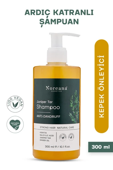 Noreana Keratin Salisilik Asit Saç Derisi Bakımı Ardıç Katranlı Kepek Karşıtı Şampuan ürün görseli
