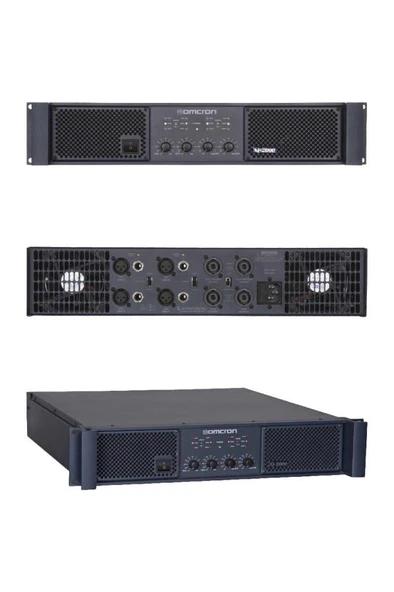 Startech Omcron Q-2000 4x500W 4 Çıkışlı Power Anfi ürün görseli