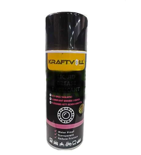 KRAFTVOLL 17042001 Sıvı Gres Sprey 400 ml Şeffaf