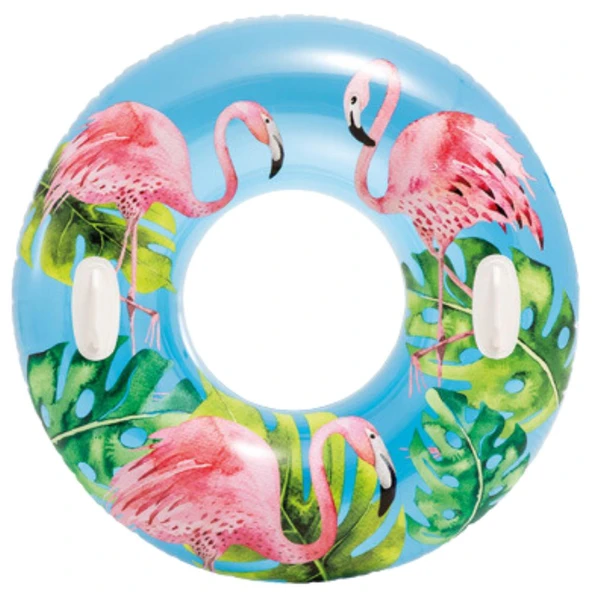 Tutunmalı Transparan Çiçekli Simit 97 Cm İntex - 58263 - Resim 3