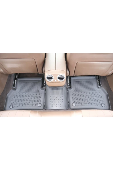 Sahler Mercedes E Serici  W213 2016-2023 4.5D Paspas 3D Rİzline 3D Bagaj Havuzu Set - Resim 4