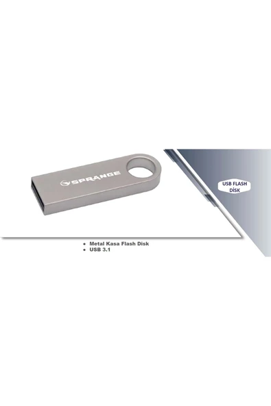 SPRANGE 128 GB Usb 3.2 Flash Bellek SU-128