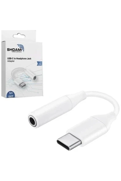 Concord Tecno Pova 4 SH-007 3.5 Mm Type-C Aux Çevirici şarjı kulaklıga çevir - 2