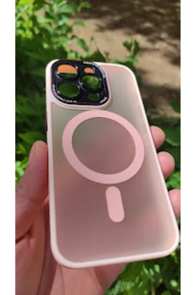 MayroX İPHONE 15 PRO Uyumlu Magsafe KAMERA KORUMALI KALITELİ SÜPER KILIF - 2