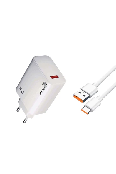 Concord Mi 8 SE UYUMLU SH-67 67WATT HIZLI TURBO ŞARJ CİHAZI BAŞLIK+KABLO - Resim 2