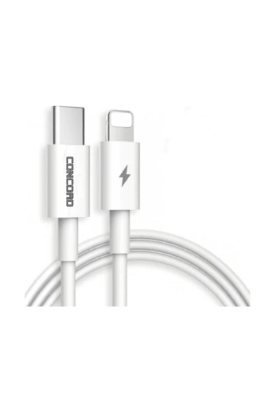 SPRANGE Usb C To Lightning Concord C-405 Lightning Şarj Kablosu 1m - Resim 2