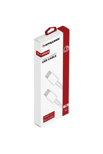 SPRANGE 1 M PD ŞARJ KABLOSU (T-VİTALE) - Resim 5