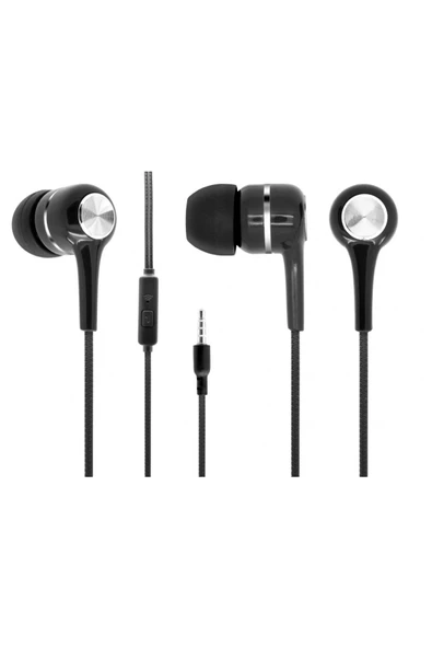 Concord Kablolu Stereo Mikrofonlu Spor Kulak İçi Kulaklık C-963