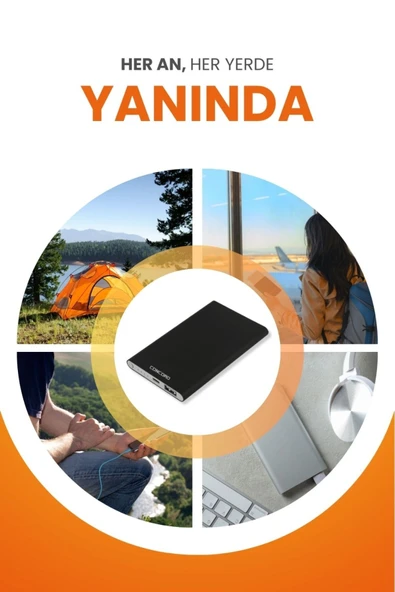 Concord C-113 5500 Mah Portable Charger Powerbank - 6