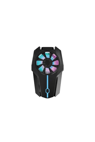 SPRANGE SR-MC6 RGB Aydınlatma Manyetik 3 Kademeli Fan Hızı 8*5*4cm Telefon Soğutucu 212