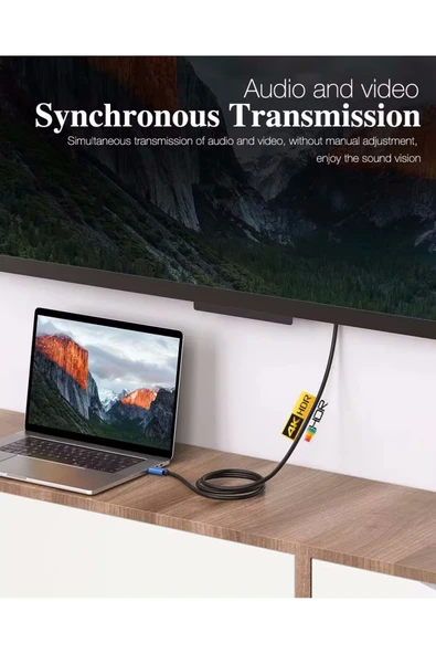 Concord C-592 Hdtv Premium Yüksek Hızlı 4k Ultra Hd 3 Mt Hdmı Kablo - 5