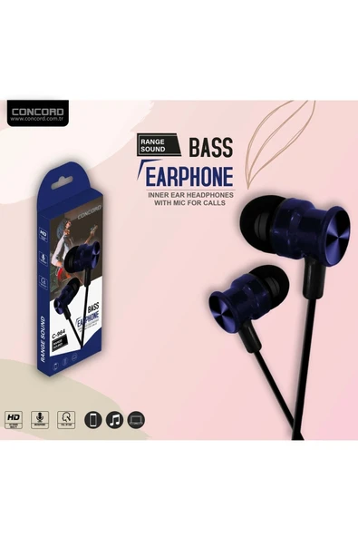 TEKNOTOK Adipa Tk Renkli Kulak Içi Kulaklık Concord C-964