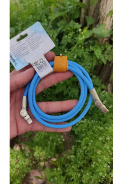 SPRANGE iPhone 8 SMC-CL 3.1A Süper Hızlı Şarj Üç Katmanlı 180 Döner Başlık Type-C Lightning Kablo - Resim 2