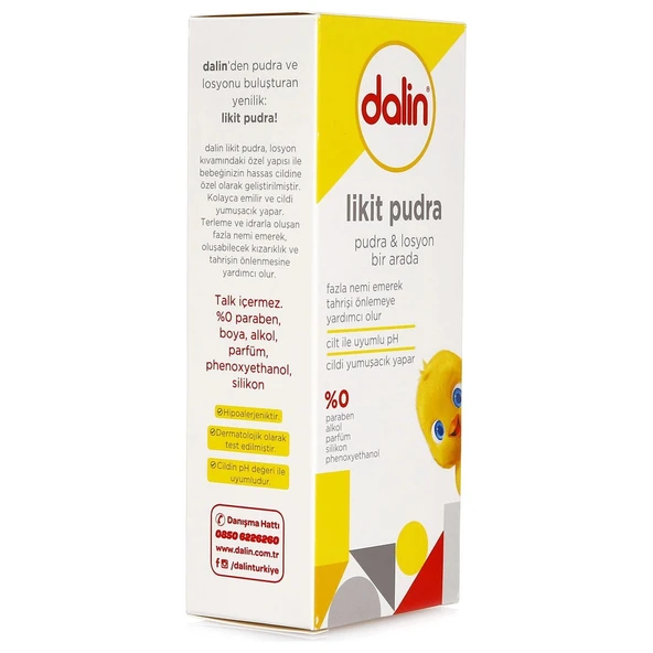 Dalin Likid Bebek Pudrası 100 Gr - Resim 3