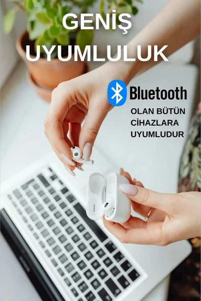 Concord Ap3 Pro Ios Android Uyumlu Yeni Nesil Kablosuz Bluetooth Kulaklık 3.nesil Kulak Içi Dokunmatik - 2