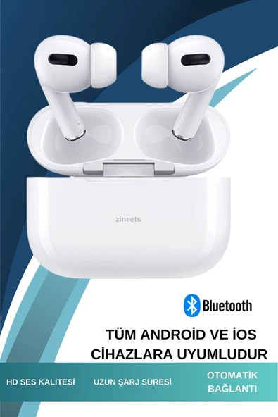 Concord Ap3 Pro Ios Android Uyumlu Yeni Nesil Kablosuz Bluetooth Kulaklık 3.nesil Kulak Içi Dokunmatik - 2