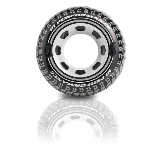 Intex Tutunmalı Deniz Simiti Araba Lastiği Desenli 114cm - 56268