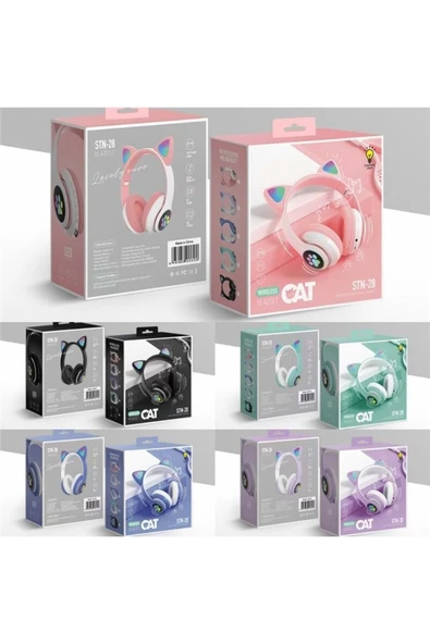 Concord STN-28 Tf/Bt Kablosuz Kulaklık 2024 Mavi - 2