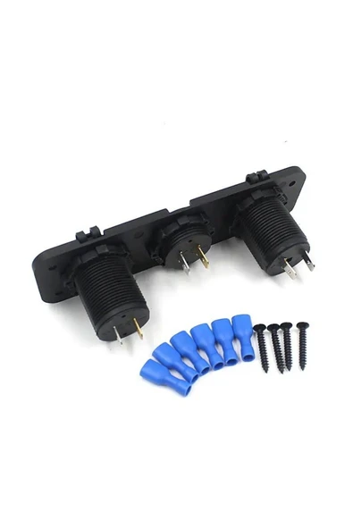 Concord CH-33 Çift Usb Girişli 1A– 2.1A Dijital Göstergeli Çakmak Araç Şarj - 4