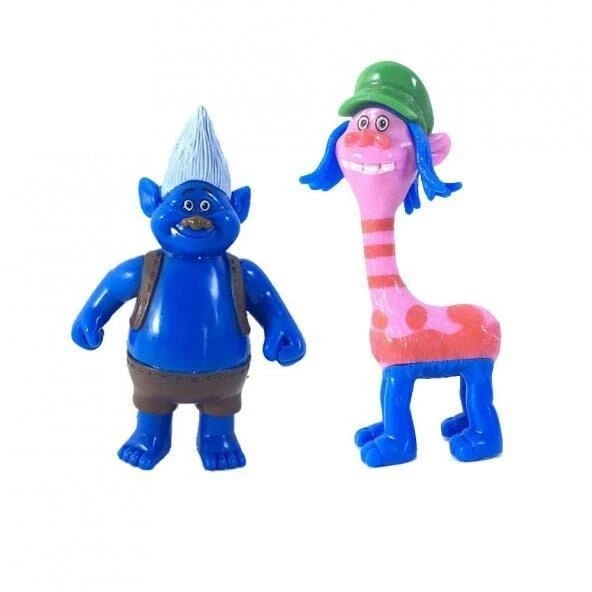 Trolls Yağmur Ormanı Şans Bebekleri 2 li Figür - TBG256562 - 2