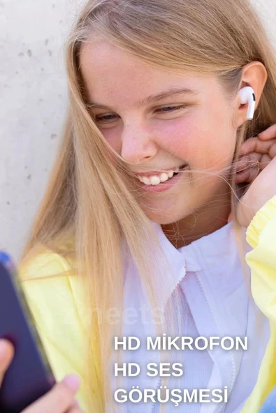 Concord Ap3 Pro Ios Android Uyumlu Yeni Nesil Kablosuz Bluetooth Kulaklık 3.nesil Kulak Içi Dokunmatik - 8