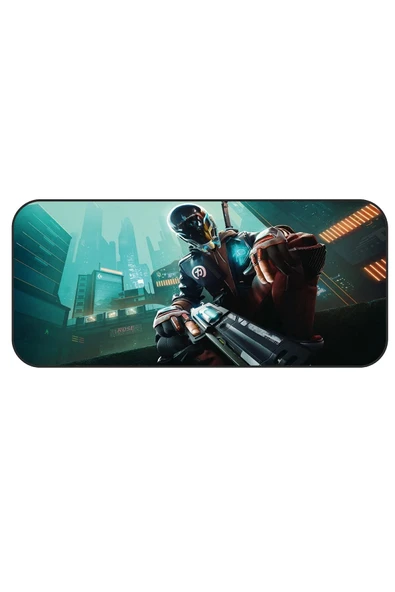 Concord Mp-903 Ultra Büyük Boy 40x90cm 4mm Oyuncu Mouse Pad Şık Desenli Kaymaz Taban Fare Altlığı