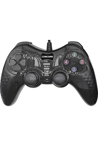 ElektronikBurada Marka: C-899 Titreşimli Usb Kablolu Joystick Gamepad Oyun Kolu Pc Bilgisayar Lapto