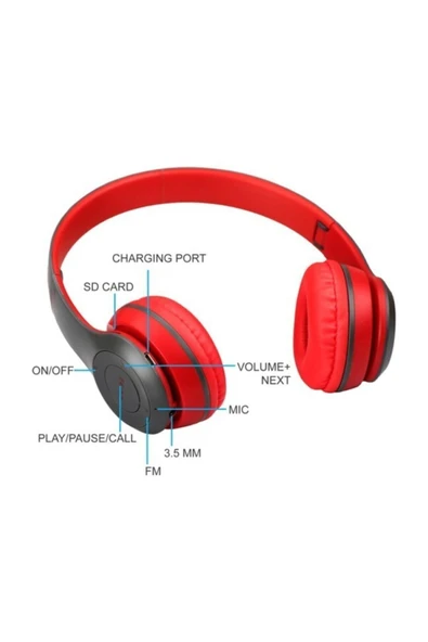 Concord P47 Radyolu Bluetooth Kulaklık 2021 Premium Seri - 6