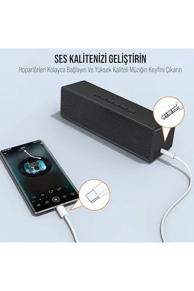 STOREMAX mhmtshp Type-c (USB C) to 3.5mm Aux Dönüştürücü Adaptör Dönüştürücü (SH-031) veydhop 10 - 2