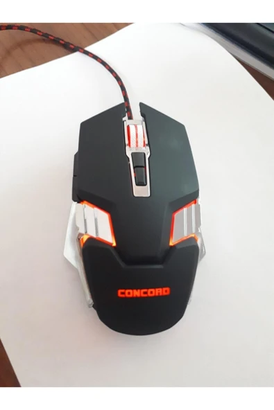 Concord Rgb 7200 Dpı Kablolu 7 Tuşlu Gaming Oyuncu Mouse (FARE) Ve Pad - 4