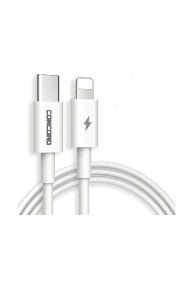 SudoCheap Usb C To Lightning Concord C-405 Lightning Şarj Kablosu 1m - 2