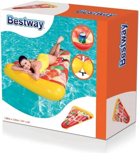 Deniz Yatağı Pizza Dilimi Yatak 188X130 Cm Bestway - 44038 - 3