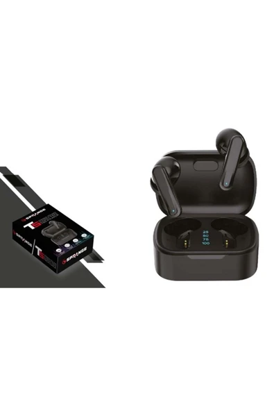 SPRANGE T5 TWS DİGİTAL LED GÖSTERGELİ BLUETOOTH KULAKLIK 5.2V 75866 - 2