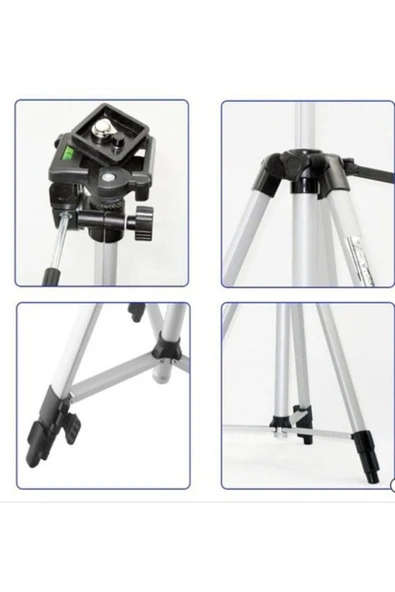 Concord 135 Cm Profesyonel Tripod Su Terazili Çanta Hediyeli Wt-330a - 2