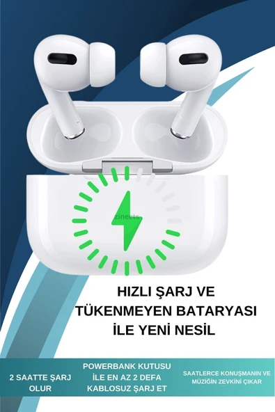 Concord Ap3 Pro Ios Android Uyumlu Yeni Nesil Kablosuz Bluetooth Kulaklık 3.nesil Kulak Içi Dokunmatik - 6