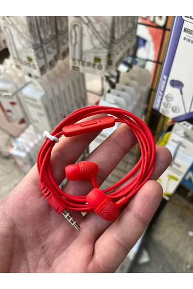 Concord 3 adet renkli microfonlu kablolu kulaklık e1 - Resim 4