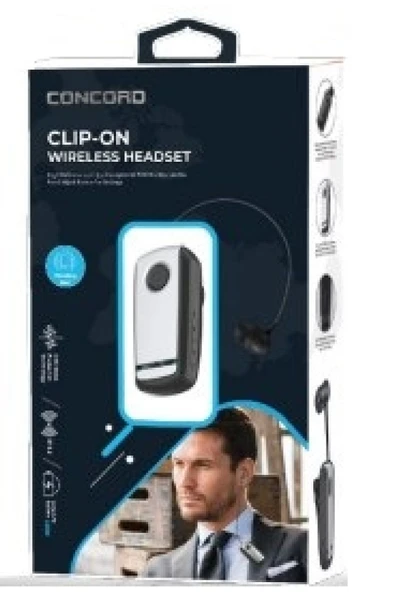 Concord C-985 Makaralı Bluetooth Kulaklık Titreşimli İki Telefona Aynı Anda Bağlantı - 2