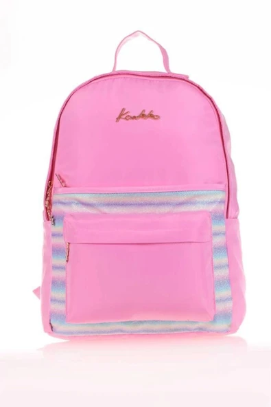 KAUKKO Magical Sırt Çantası Simli Pembe K1536 ürün görseli