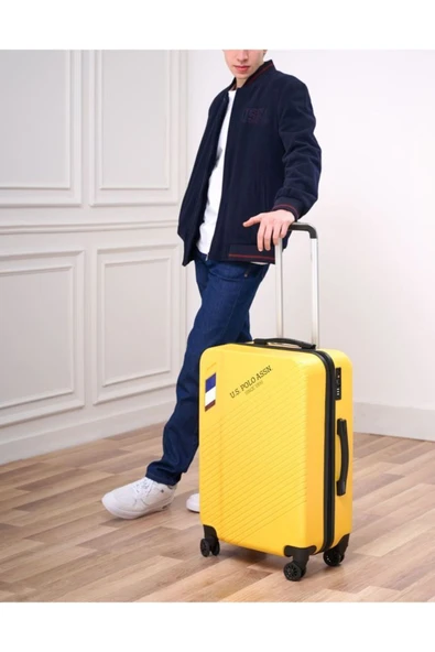 U.S. Polo Assn. U.S.POLO ASSN.SİNCE 1890 UNİSEX KABİN BOY VALİZ V.PLVLZ23348C-03 - 3