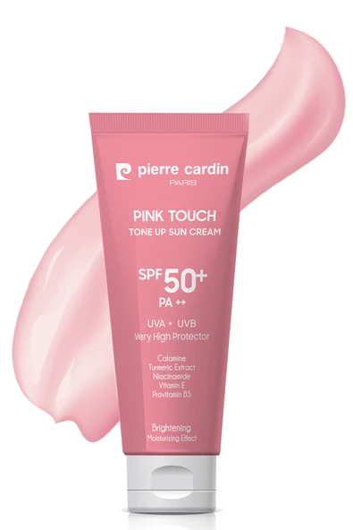 Pierre Cardin Ton Eşitleyici Aydınlatıcı Yüz Güneş Kremi Pink Touch Tone-Up SPF50+/PA++ – 50 ml - 5