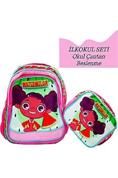 Sentor Sntılk23-08p Karpuz Ilkokul Çantası Beslenmeli ürün görseli