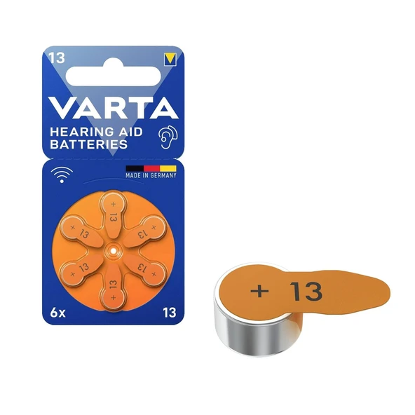 VARTA Kulaklık ve İşitme Cihazı Pili 6'lı Paket No:13 - 2