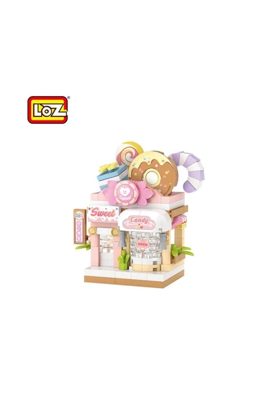 Loz 8604 Mikro Blok Çanta Şekerleme Dükkan - 3