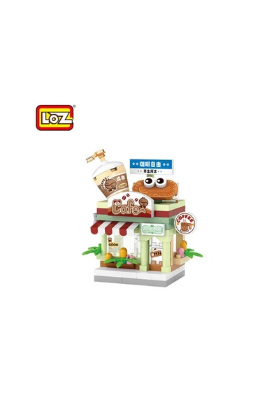 Loz 8602 Mikro Blok Çanta Kahve Dükkanı - 3
