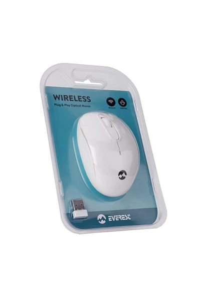 Everest SMW-666 & 2.4GHz Optik Wireless Kablosuz Mouse - 6